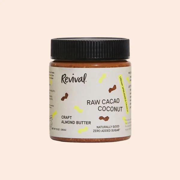 Revival - Almond Butter Raw Cacao Coconut - Case Of 6-10 Ounces