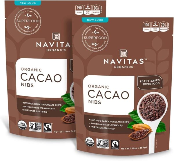 Navitas Naturals Cacao Nibs - Organic - Raw - 4 Oz - Case Of 12