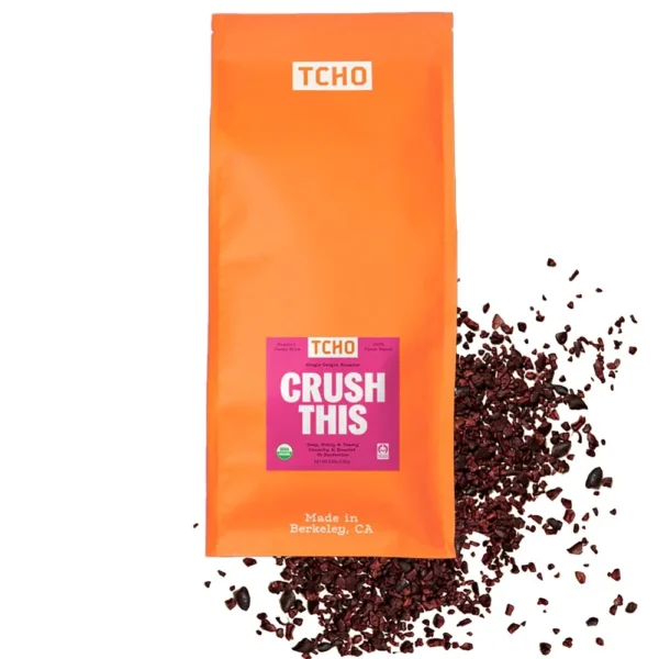 Tcho Chocolate - Cacao Nibs Crush This - Case Of 6-7.8 Oz